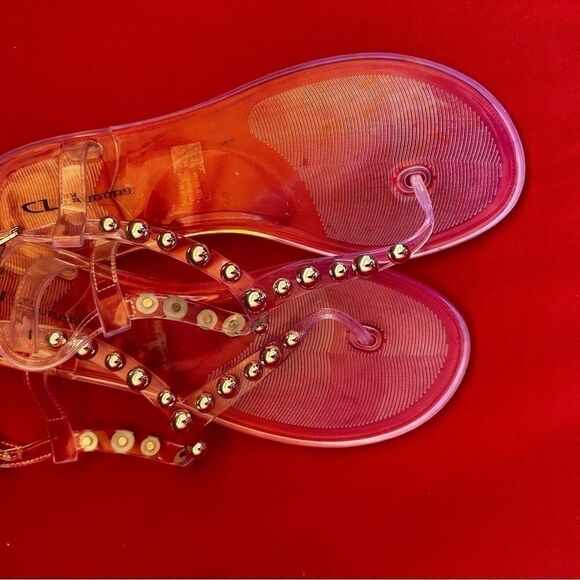 CL by Laundry Jelly Sandals - New - Picture 1 of 9